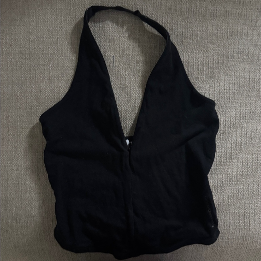 Black Calvin Klein Halter Top